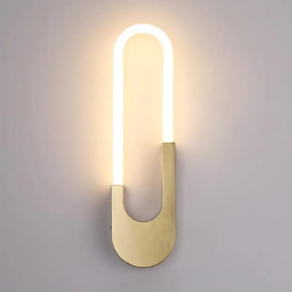 YHWB4- Iron Acrylic Led Wall Lamp Gold Black Home Decor Corridor Stairs Sofa Sconces Indoor Atmosphere Night Light - Image 2