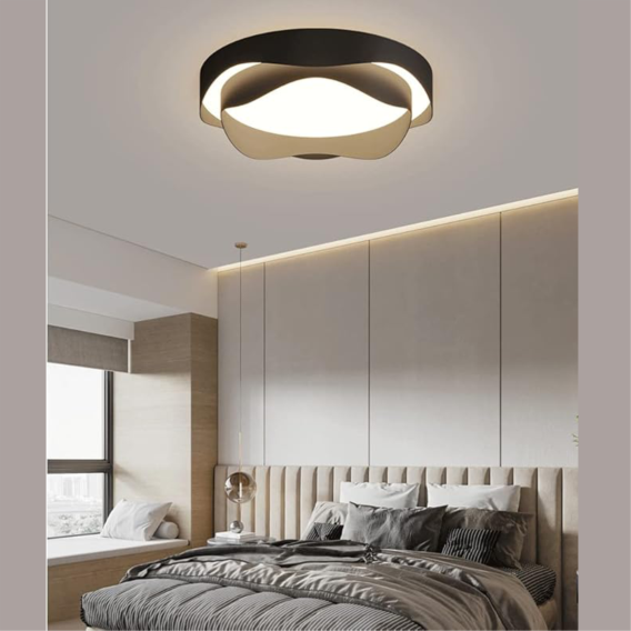 YHCEL4-Elegant Double Layer LED Ceiling Light - Image 2