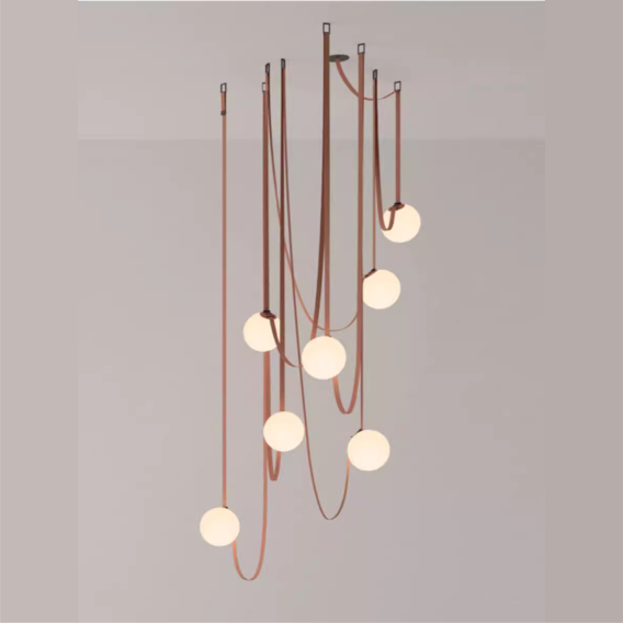 YHPL9-Multiple Belt Art Pendant Light - Image 3