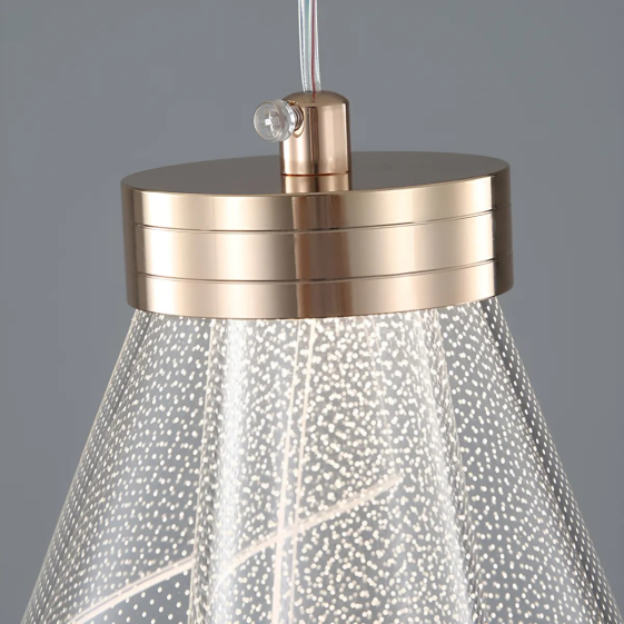YHWB2 (Acrylic Crystal Wall Lamp Veil Florence Spiral Gold 3 Colors) - Image 7