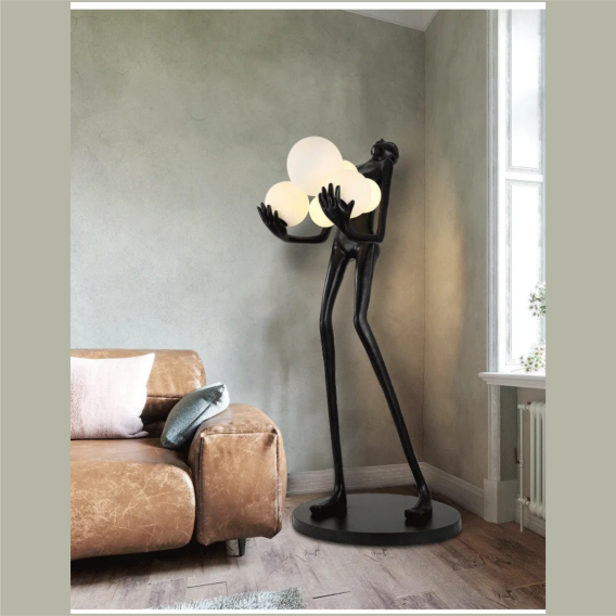 YHTL7-Nordic Art Sculpture Humanoid Abstract Designer Led Lamp - Image 5