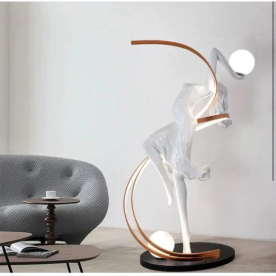 YTL9-Misha Goddess Statue Floor Lamp. - Image 4