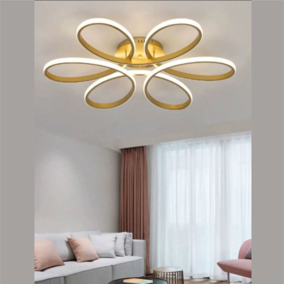 YHCEL5-LED Ceiling Light Lamp Creative Flower Shaped Ceiling Light - Image 5