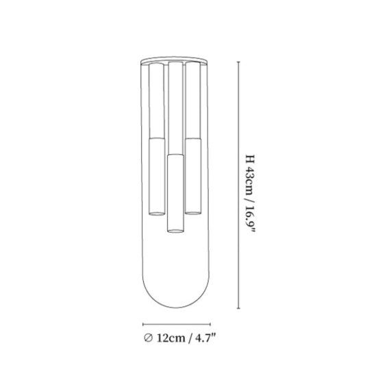 YWB10-ROUSSEAU WALL LAMP - Image 5