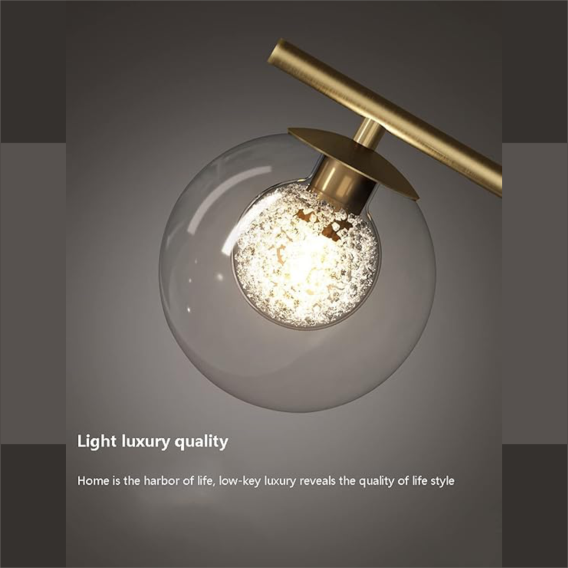 YHTL4 - Table Lamp with Sturdy Glass Shade - Image 6