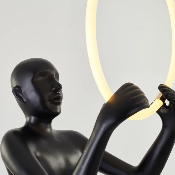YHTL11-High Quality Hotel Living Room Luxury Nordic Corner Standing Light Modern Minimalist Designer Art Decoration Led Floor Lamp - Image 5