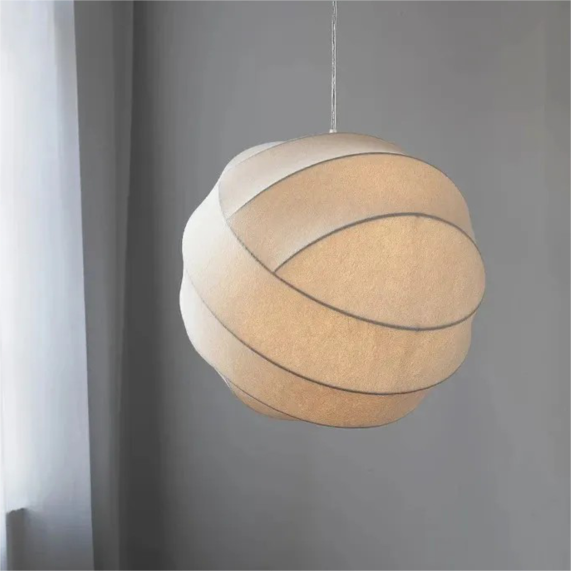 YHPL2 (Nordic Creative Modern Minimalist Living Room Kitchen Internet Celebrity Lamp Japanese Wabi-sabi Style High-end Silk Chandelier)