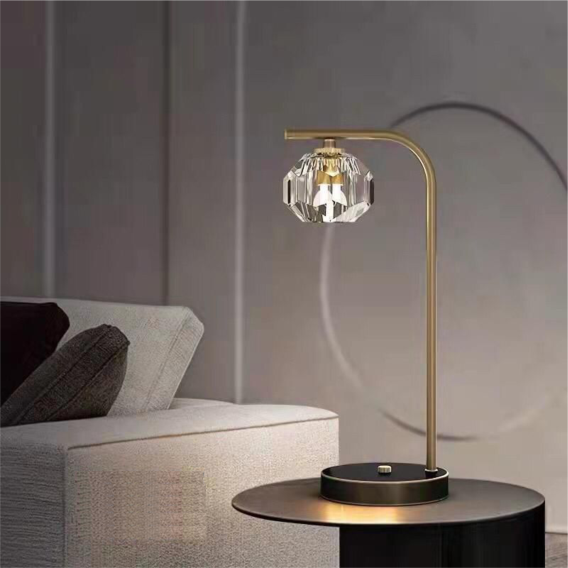 YHTL4 - Table Lamp with Sturdy Glass Shade