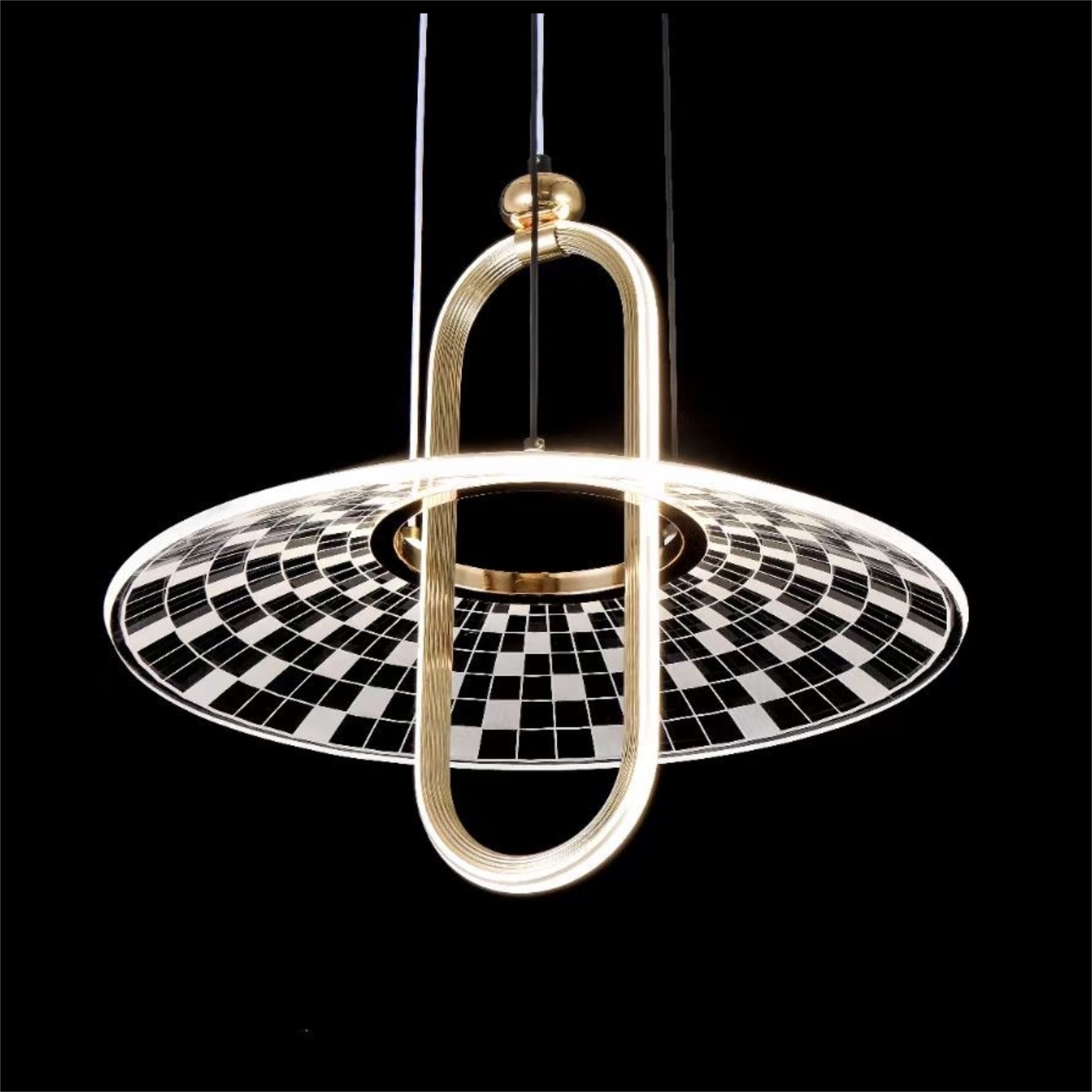 YHPL18 Modern Circle Pendant Light - Image 2