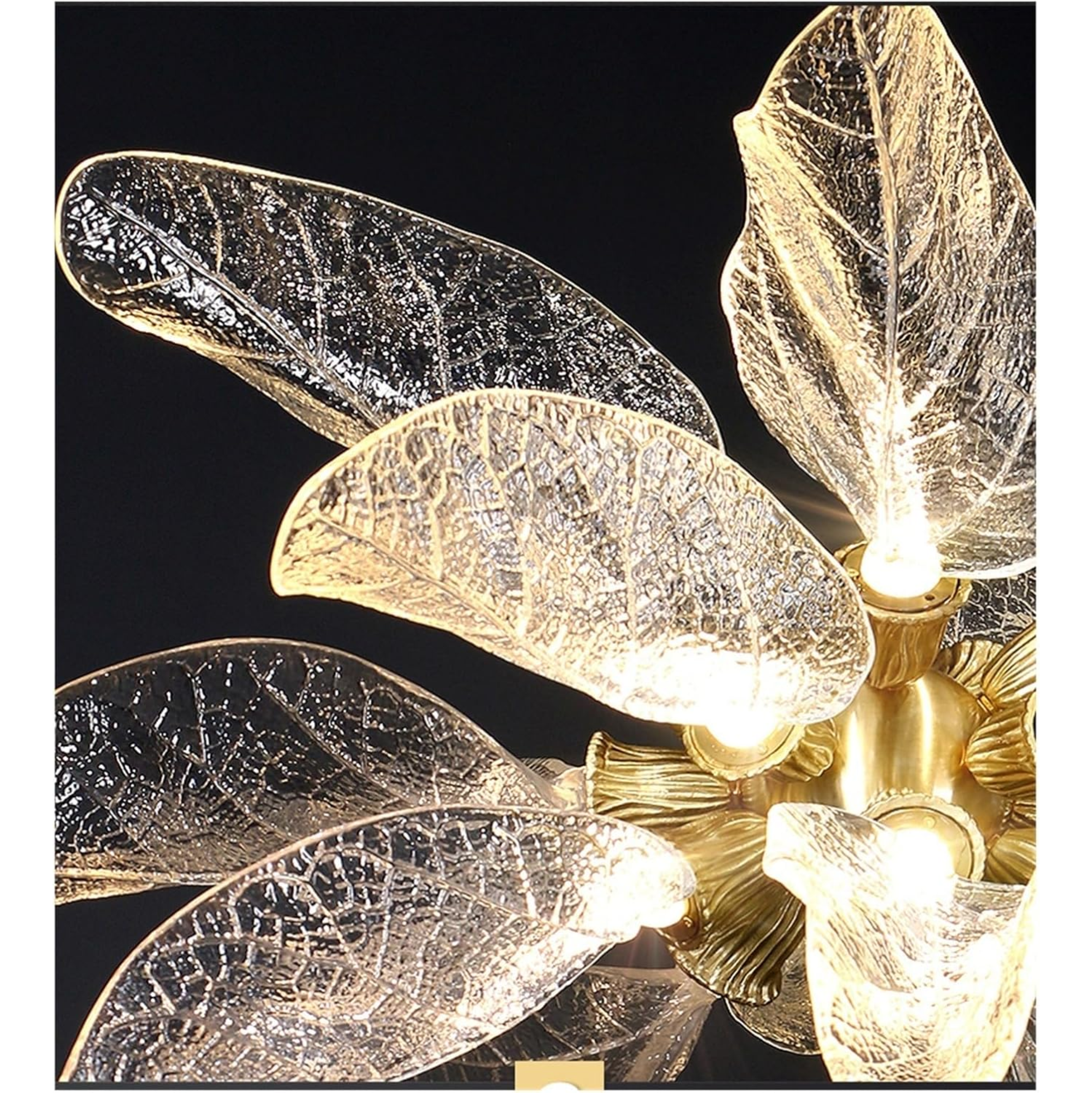 YHCL11 Modern Creative Leaf Petal Chandelier - Image 4
