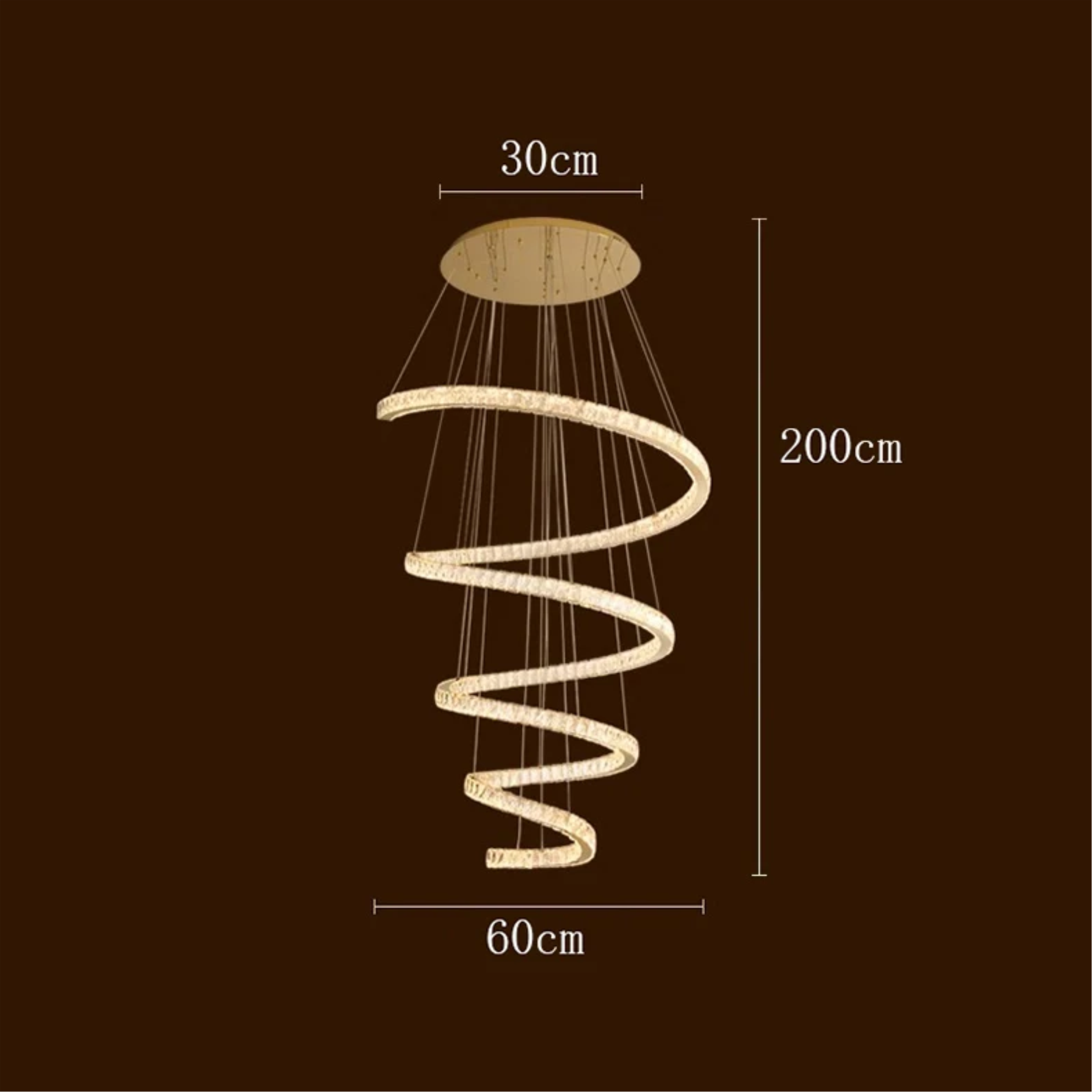 YHCL13 Modern Vintage Chandelier - Image 4