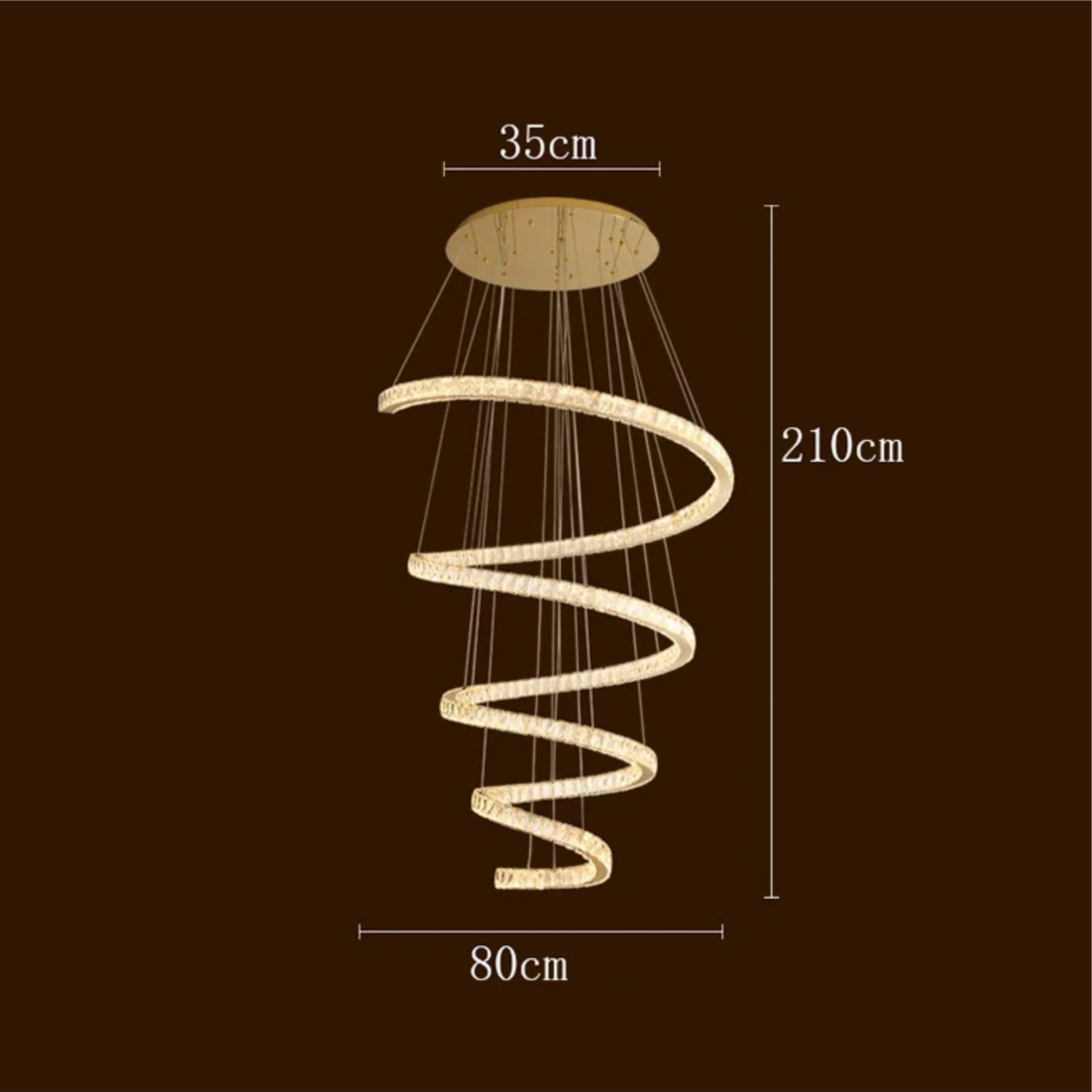 YHCL13 Modern Vintage Chandelier - Image 6