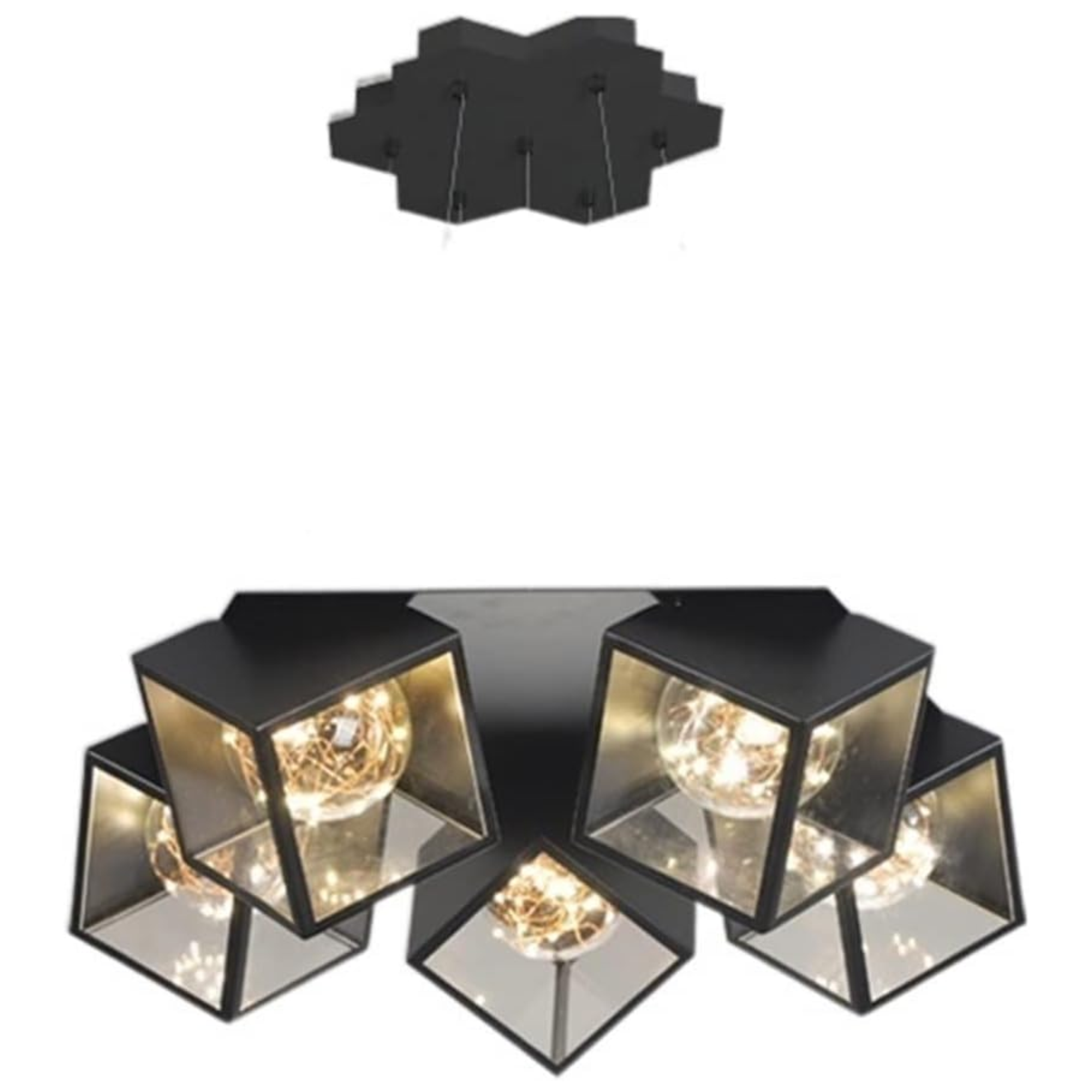 YHCL14 Nordic Black Ceiling Chandelier Light - Image 7