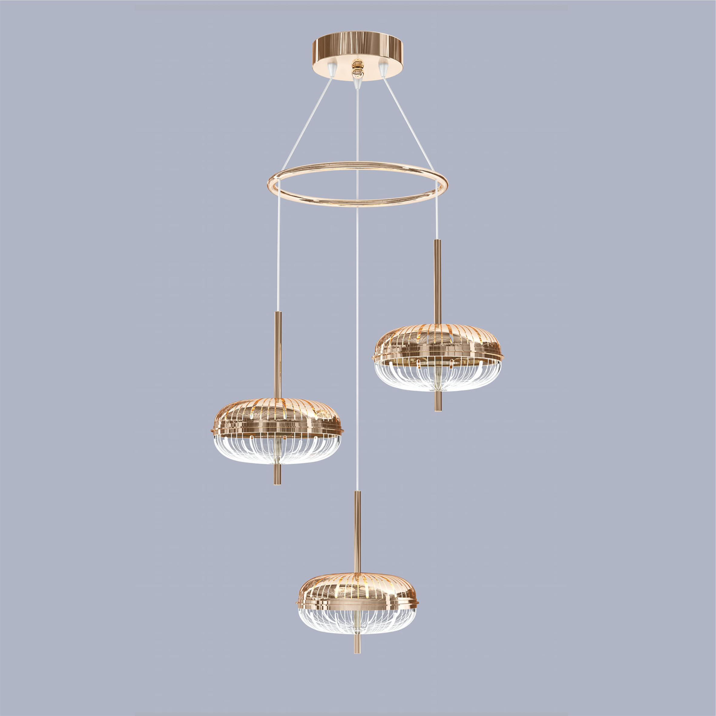 YHCL9 Italian Designer LED Chandelier